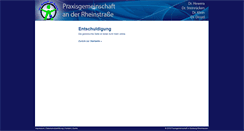 Desktop Screenshot of orthopaedie-im-holzhaus.de
